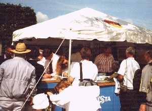The Goodwood sales stand