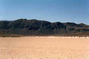 Dust Trail across Black Rock Desert