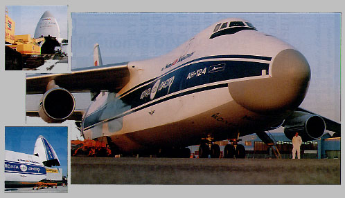Antonov 124 freighter