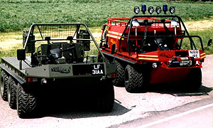 Military Supacat and Supacat Fire-fighter