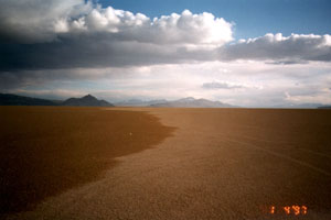 Black Rock Desert drying