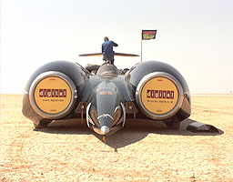 ThrustSSC rolled out and ready for action