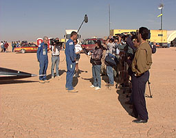 The Press interrogate Andy Green in front of the SSC