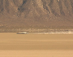 Spirit of America makes its first run of 1997