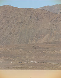 Spectators on Highway 447