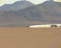 ThrustSSC passes the USAC Timekeepers at 553mph