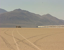 ThrustSSC on Run 49