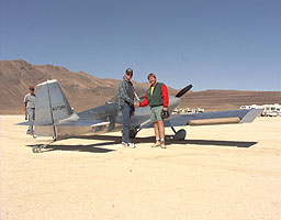 Nick Dove and Dave Seashore with the RV4