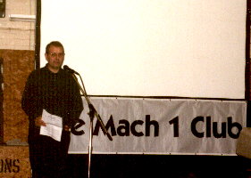 Robin Richardson welcomes the Mach 1 Club to Farnborough