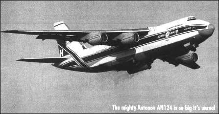 The mighty Antonov AN124 is so big, It's unreal