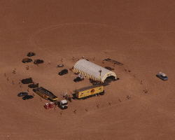 Pitstation from the microlight