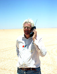 You said how much? Mike Hearn checks on some parts from the Jafr Desert.